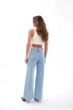 7442 KOT PANTOLON-AÇIK MAVİ