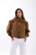 7508 JACKET-BROWN