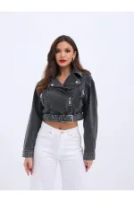 VESTE EN JEAN 6695 - NOIRE