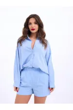 6972 ŞORTLU TAKIM-MAVİ