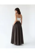 7580 SKIRT-COFFEE