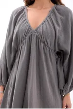 6327 DRESS - GRAY