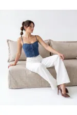 6090 BUSTIER - BLUE 6090 BUSTIER - BLUE