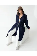 7535 TRENÇKOT-LACİVERT