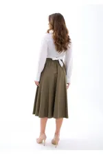 7004 SKIRT-KHAKI