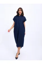 7348 DENIM DRESS - BLUE