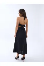 7024 DRESS - BLACK
