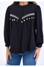 CHEMISE 6836 - NOIRE