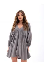 6327 DRESS - GRAY