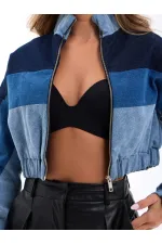 VESTE EN JEAN 7235 - BLEUE