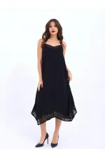 7108 DRESS - BLACK