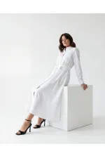 ROBE 7559 - BLANC