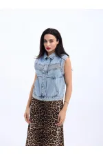 6779 KOT YELEK-MAVİ