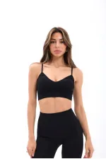 15538 LINED BRA - BLACK