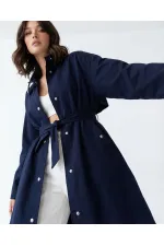 7535 TRENÇKOT-LACİVERT