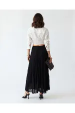 7608 SKIRT - BLACK