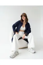 7476 TRENÇKOT-LACİVERT