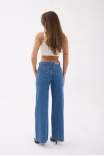 7504 KOT PANTOLON-MAVİ