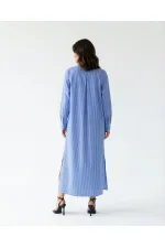 5857 DRESS - AREZZO STRIPED