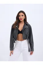 VESTE EN JEAN 6695 - NOIRE