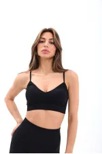 15538 LINED BRA - BLACK