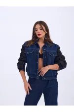 VESTE EN JEAN 6615 - BLEUE