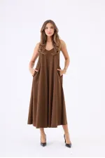 7506 CAMEL DRESS