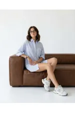 6993 GÖMLEK-MIAMI ÇİZGİLİ