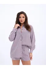 6829 TAKIM-BORDO ÇİZGİLİ