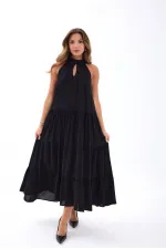 6757 DRESS - BLACK
