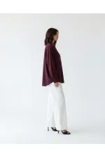 7554 SHIRT - BURGUNDY 7554 SHIRT - BURGUNDY