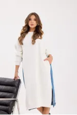 7194 LONG SWEAT-ECRU