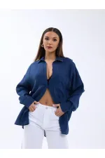 7399 SHIRT - NAVY BLUE