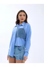 5419 GÖMLEK-KOYU MAVİ