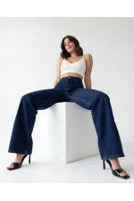 7497 DENIM PANTS - DARK BLUE