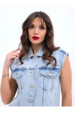 6822 KOT YELEK-AÇIK MAVİ