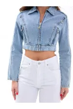 VESTE EN JEAN 6875 - BLEUE