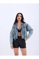 VESTE EN JEAN 6160 - BLEUE