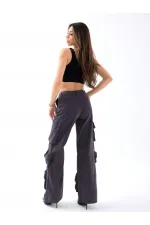 6486 PANTALON - GRIS FUMÉ