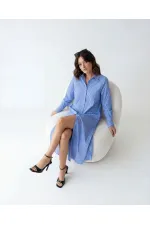 5857 DRESS - AREZZO STRIPED
