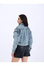 VESTE EN JEAN 6160 - BLEUE