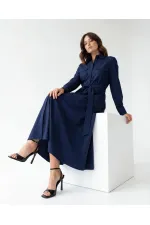 7559 DRESS - NAVY BLUE
