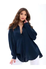 7447 SHIRT - NAVY BLUE