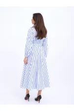 5903 ELBİSE-BALTIMORE ÇİZGİLİ