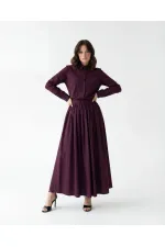 7573 SHIRT - BURGUNDY