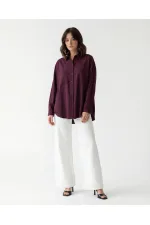 7554 SHIRT - BURGUNDY 7554 SHIRT - BURGUNDY