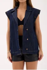 5751 KOT YELEK-MAVİ