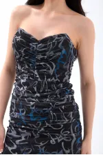 7008 DRESS - SMOKE GRAY