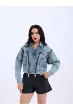 VESTE EN JEAN 6160 - BLEUE