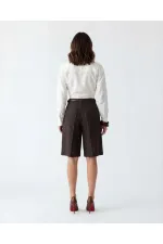 7446 SHORTS-BROWN